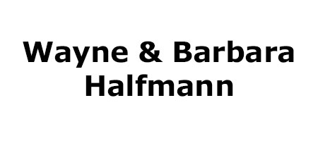 wayne & Barbara Halfmann